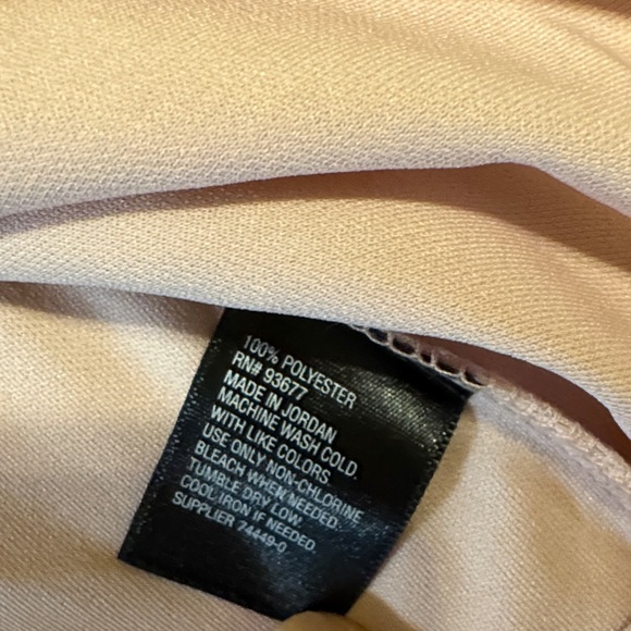 Worthington Light Pink Short Sleeve Top - Picture 3 of 6